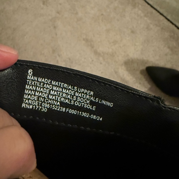 Target Black Knee High Boots - Picture 7 of 7